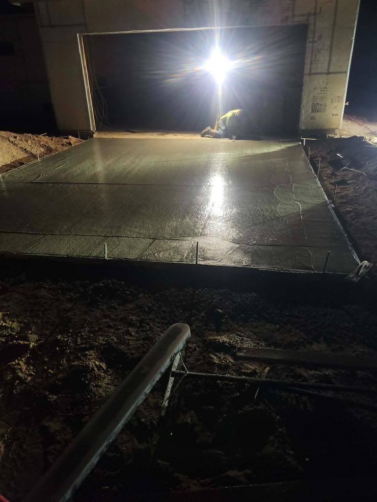 Night pour finish